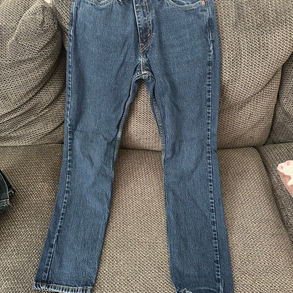 Levi's Men's Dark Blue Skinny Jeans